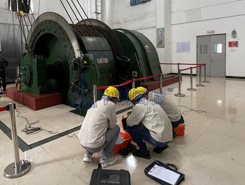 新密市大磨嶺煤礦礦用提升機(jī)檢測(cè)