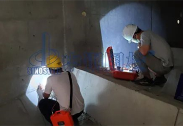 孔道壓漿密實度檢測