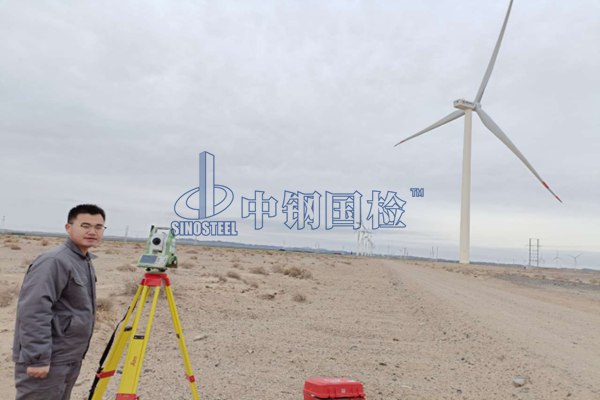 風機塔筒垂直度檢測