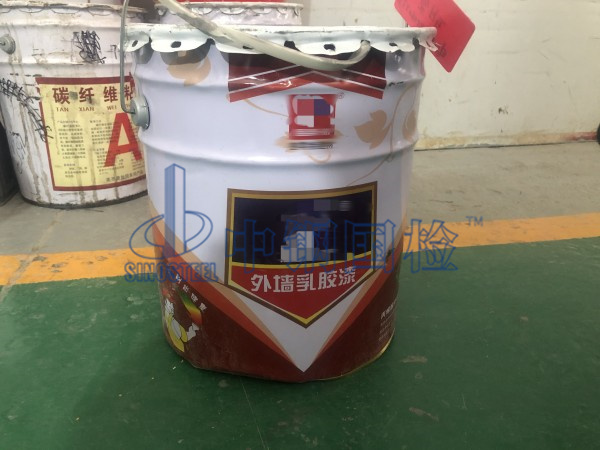 檢測樣品乳膠漆