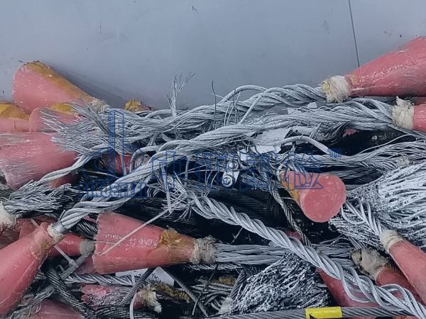 鋼絲繩破斷拉力測試樣品