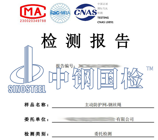 防護網檢測報告