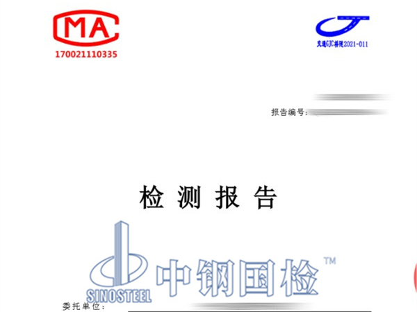 貝雷橋檢測報告