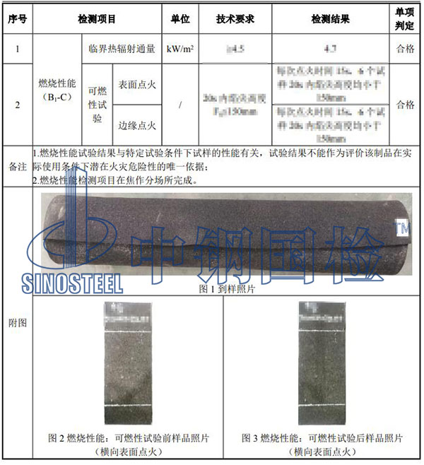 隔聲墊檢測項目結果