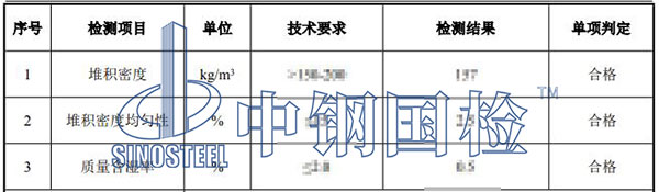膨脹珍珠巖檢測結果